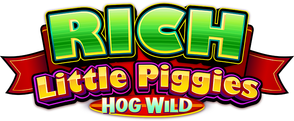 Rich Little Piggies Hog Wild Slot Machine Logo